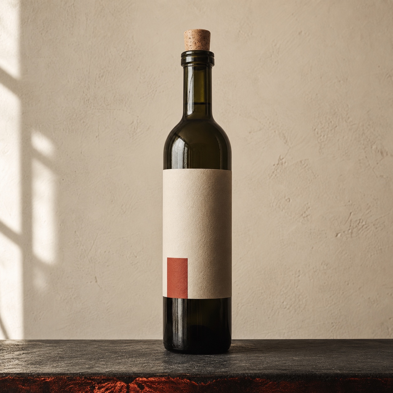 Bottle of Ember & Ash extra virgin olive oil