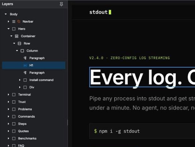 A nested tree of projects and sub-issues