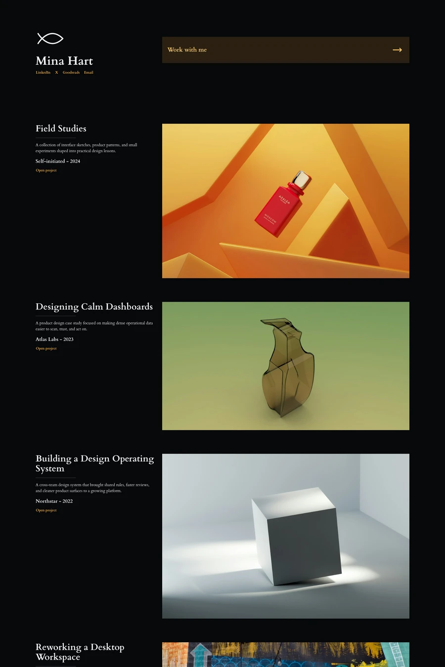 Vantage website template